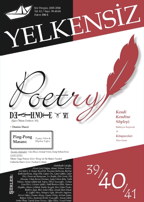 Yelkensiz Şiir Dergisi - 39-40-41. Sayı (2025/Yıl: 12)